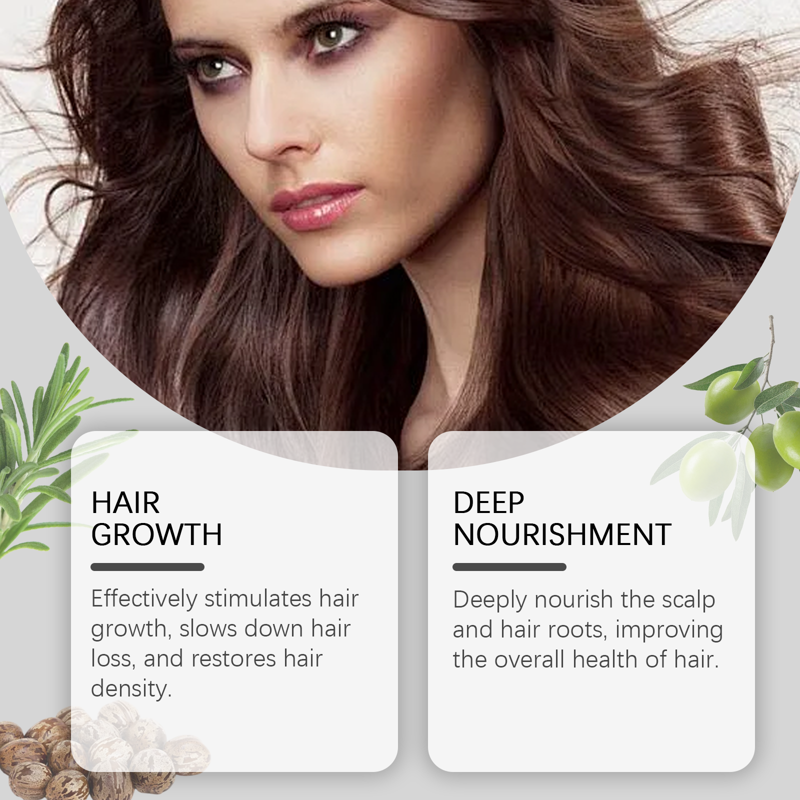 OUHOE Hair Oils & Treatments hair treatment moisturizing smooth 60ml | Premium Hair Care - Image 3