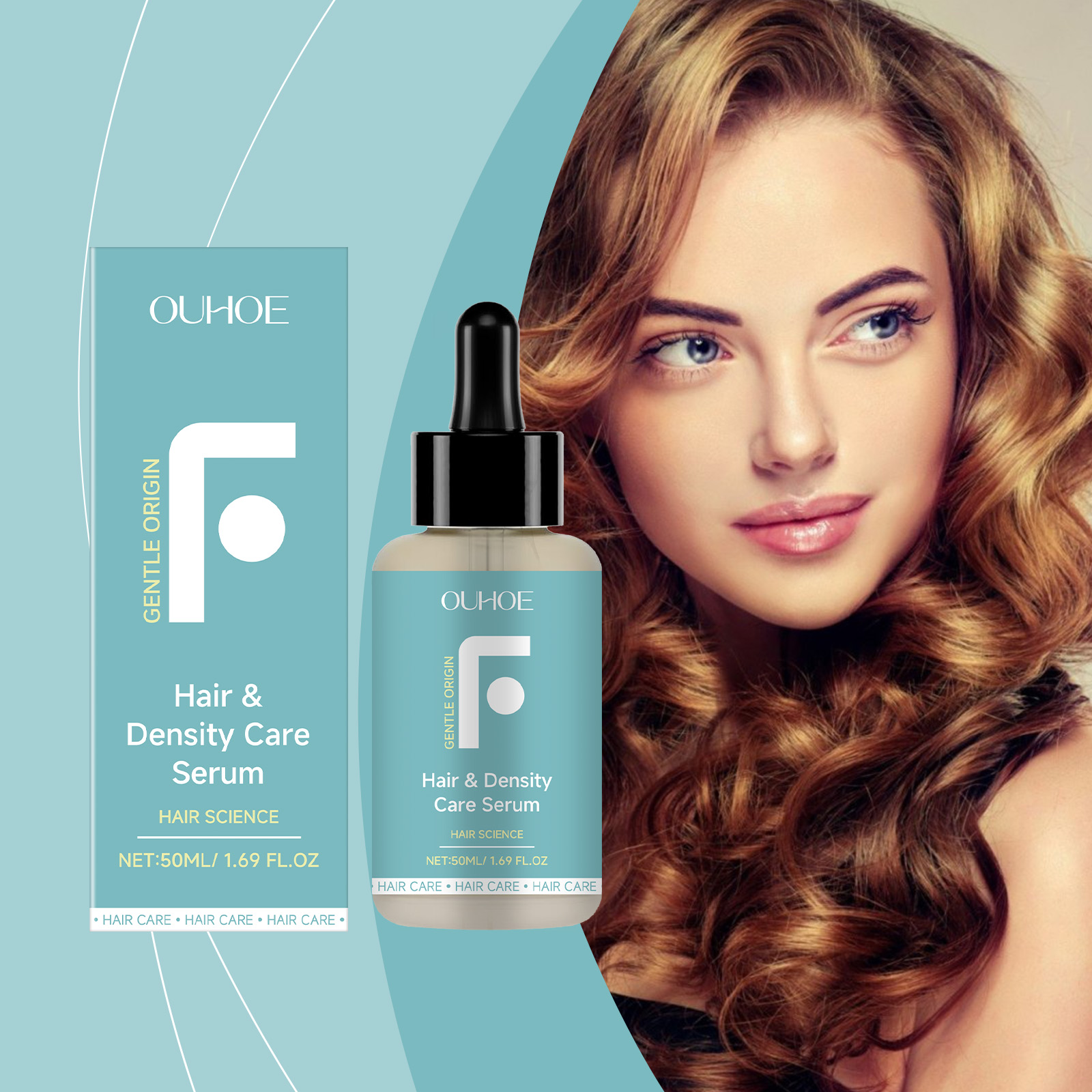 OUHOE Hair Serums & Essences hair care hair treatment smooth 50ml | Premium Hair Care - Image 2