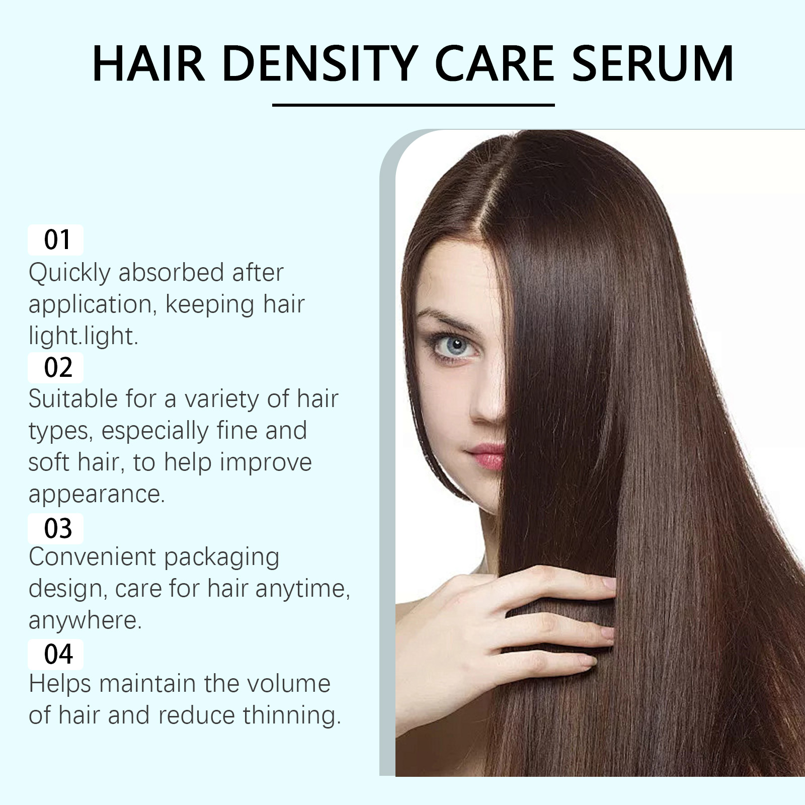 OUHOE Hair Serums & Essences hair care hair treatment smooth 50ml | Premium Hair Care - Image 3