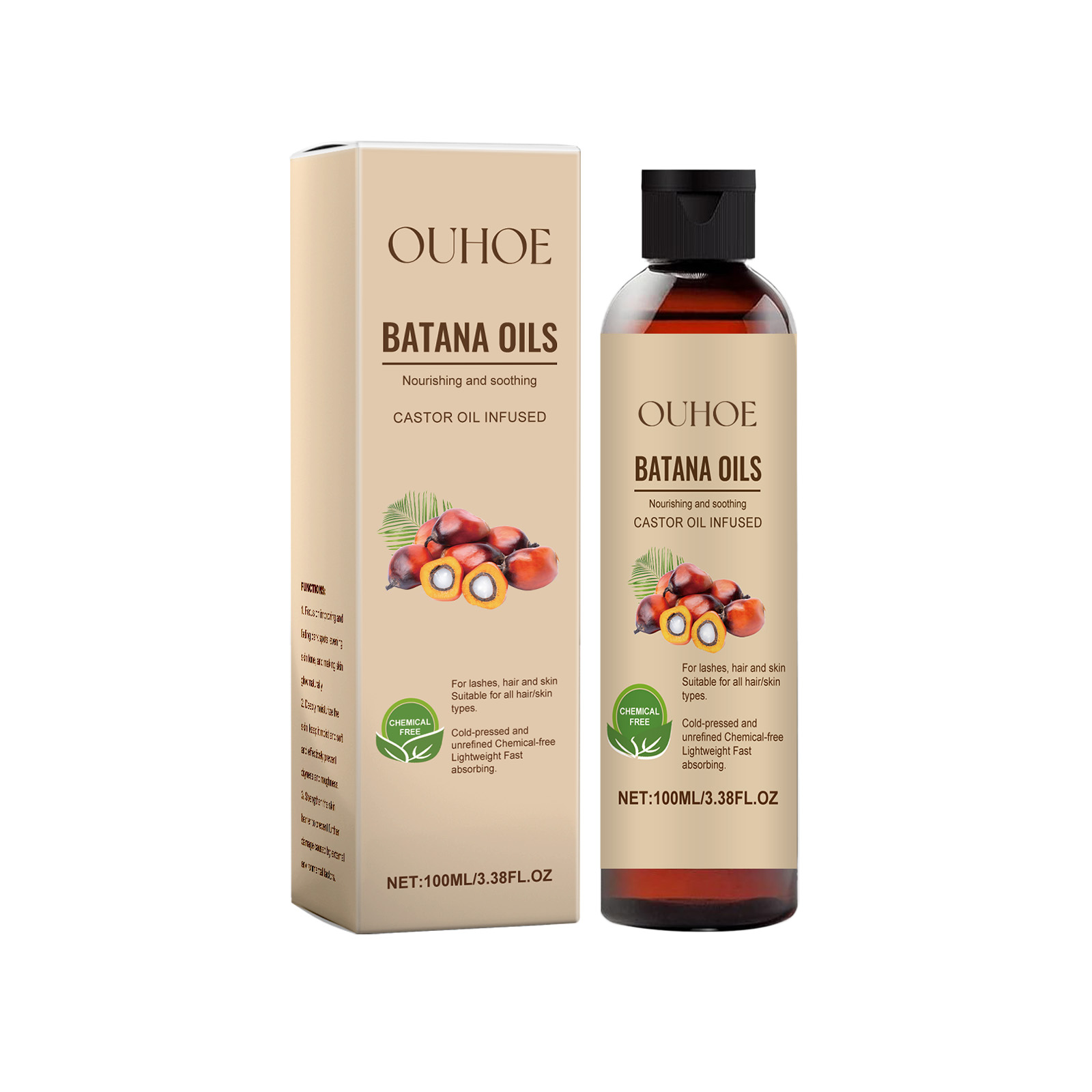 OUHOE Hair Oils & Treatments volumizing repair scalp 100ml | Premium Hair Care