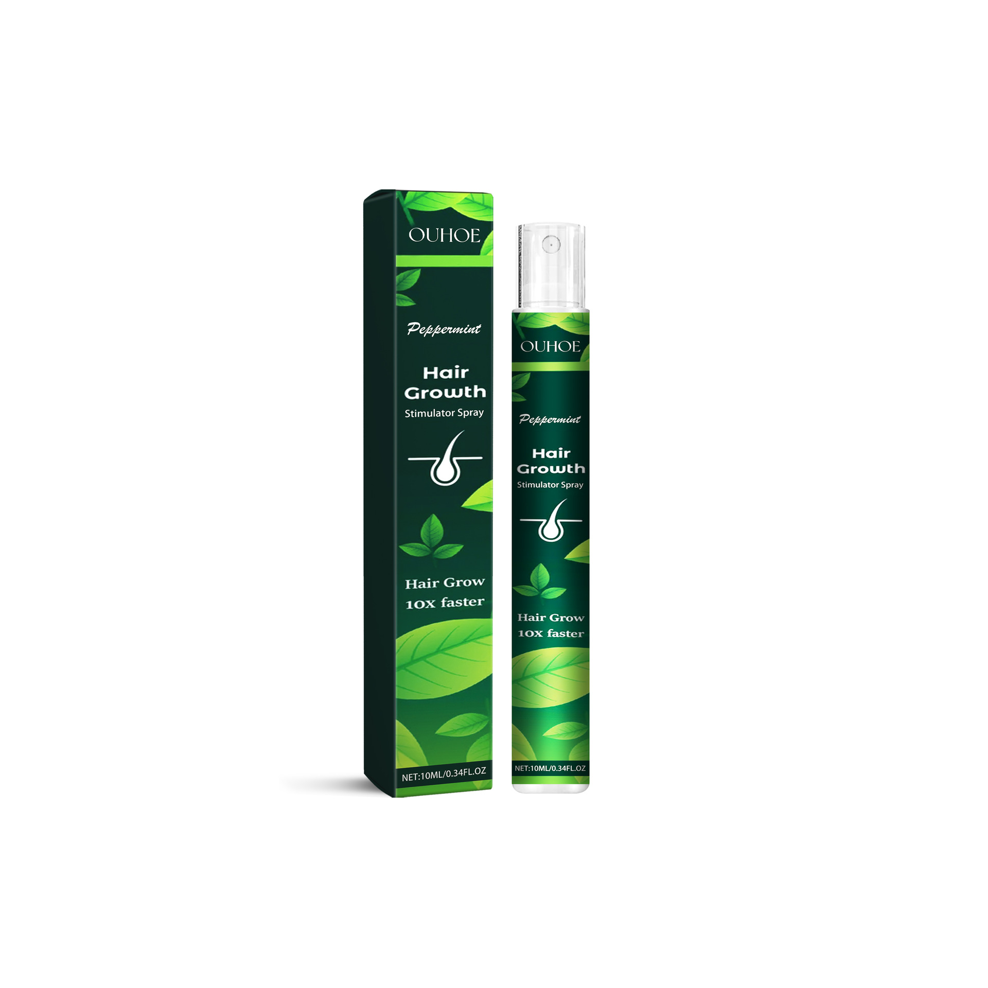 Peppermint oil perifollicular vascular effects blood flow and IGF-1 upregulation