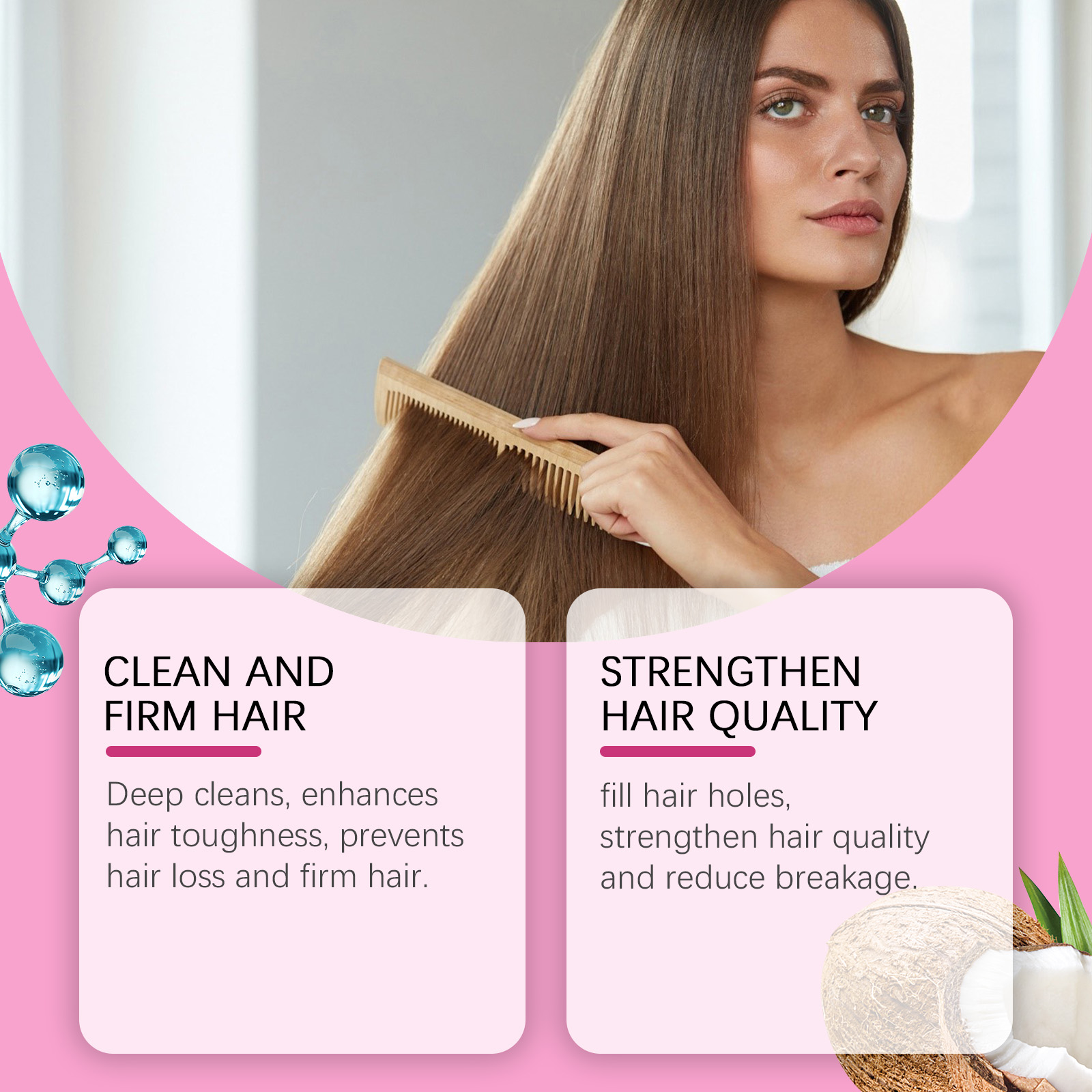 Viareline Shampoo shampoo moisturizing smooth 100ml | Premium Hair Care - Image 3
