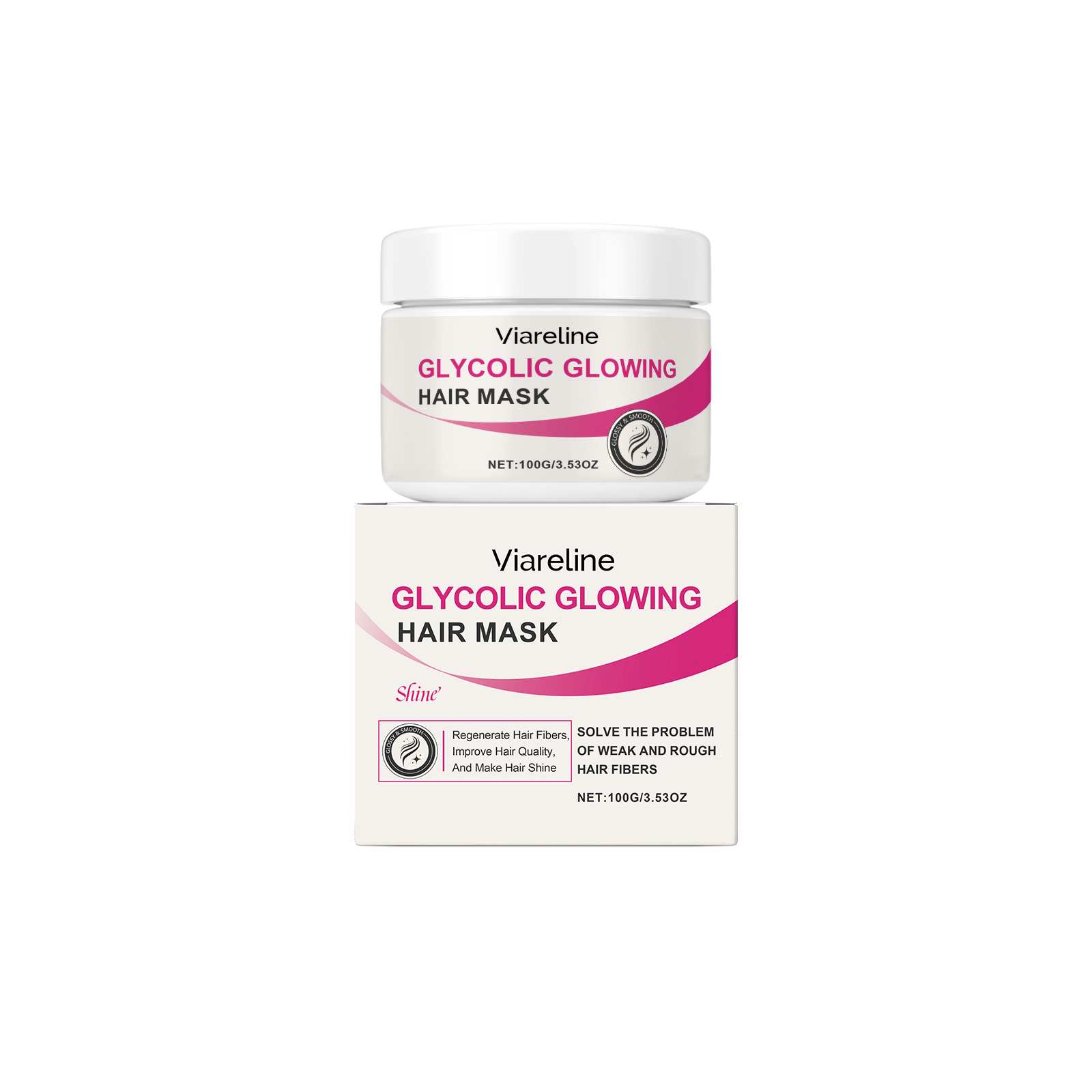 Viareline Hair Masks & Treatments moisturizing hydrating hair mask 100g | Premium Hair Care