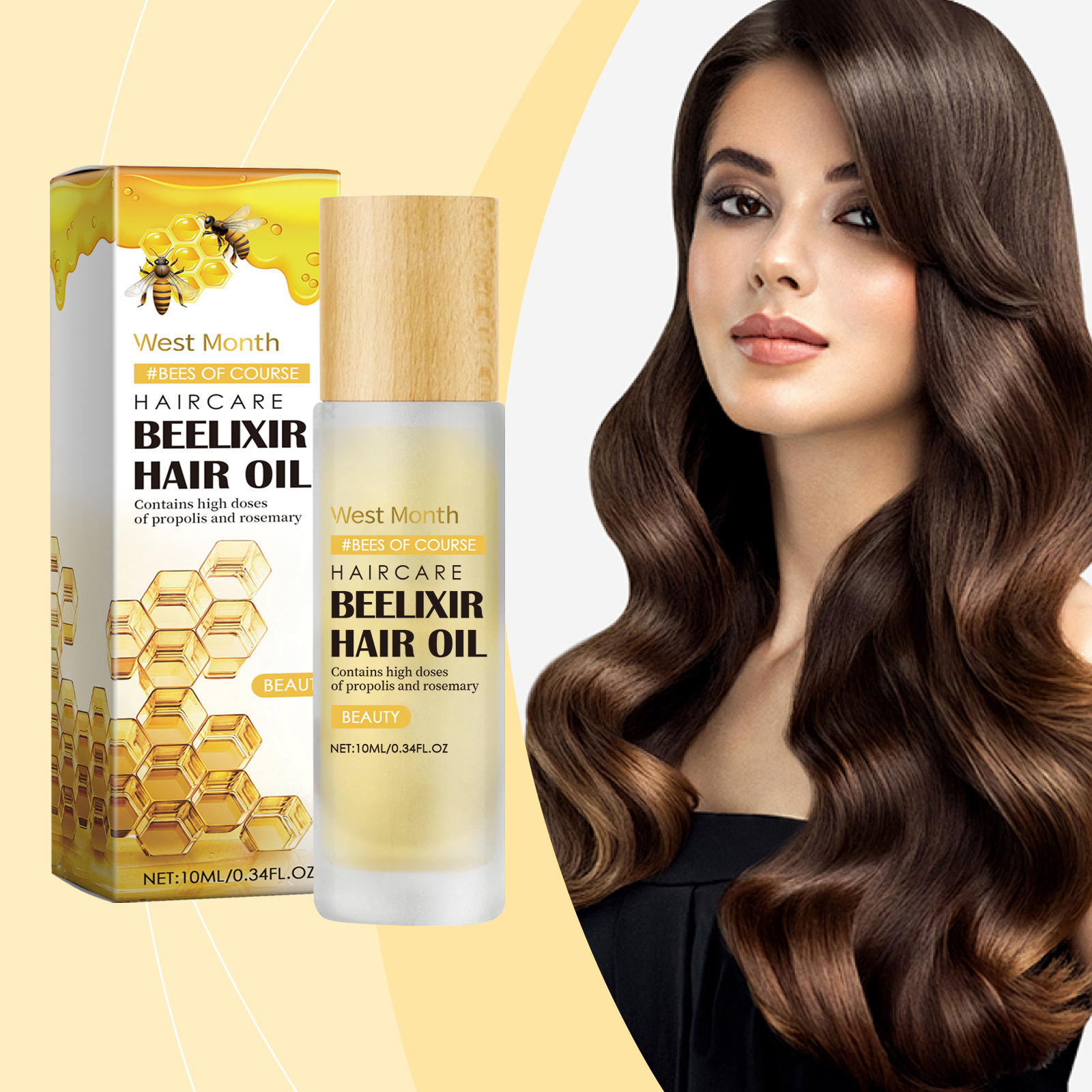 West&Month Hair Oils & Treatments hair treatment hydrating repair 10ml/盒 | Premium Hair Care - Image 2