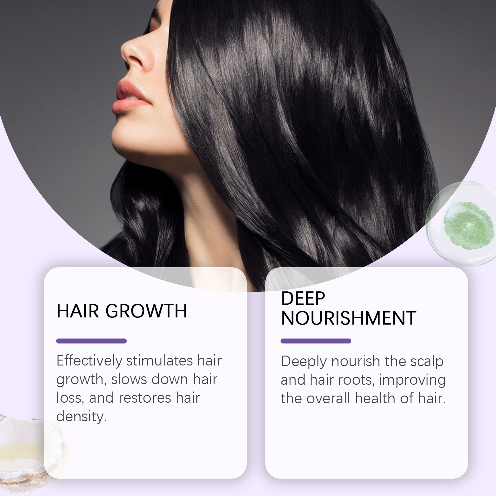 West&Month Hair Serums & Essences smooth essence 30ml/盒 | Premium Hair Care - Image 4
