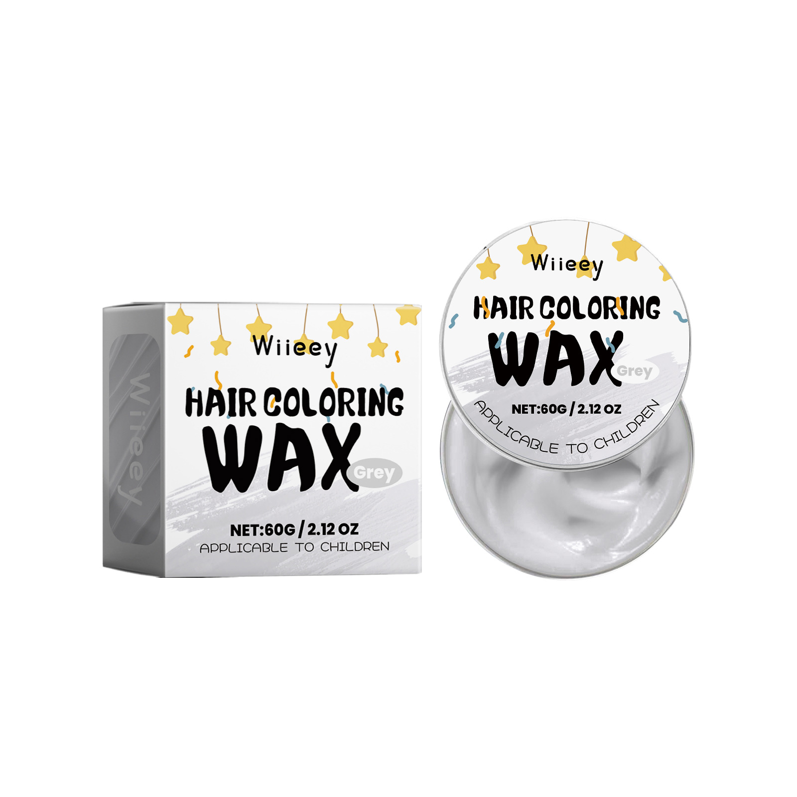 Wiieey Hair Coloring Products essence botanical gentle 60g(蓝色/白色/紫色/绿色/橙色/粉色/黄色/灰色) | Premium Hair Care - Image 8