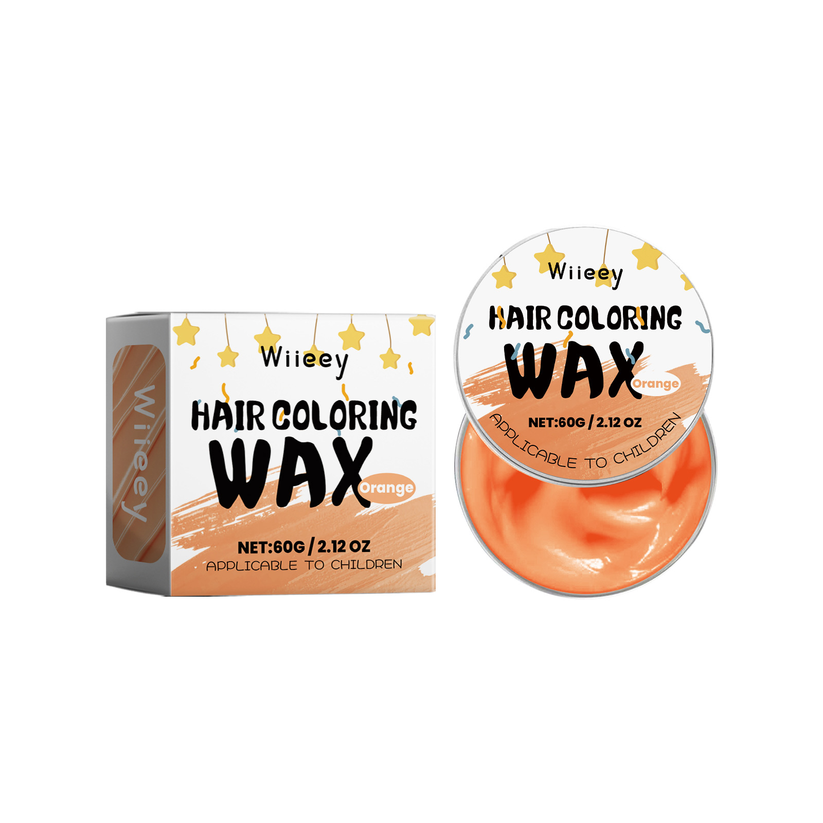 Wiieey Hair Coloring Products essence botanical gentle 60g(蓝色/白色/紫色/绿色/橙色/粉色/黄色/灰色) | Premium Hair Care - Image 5