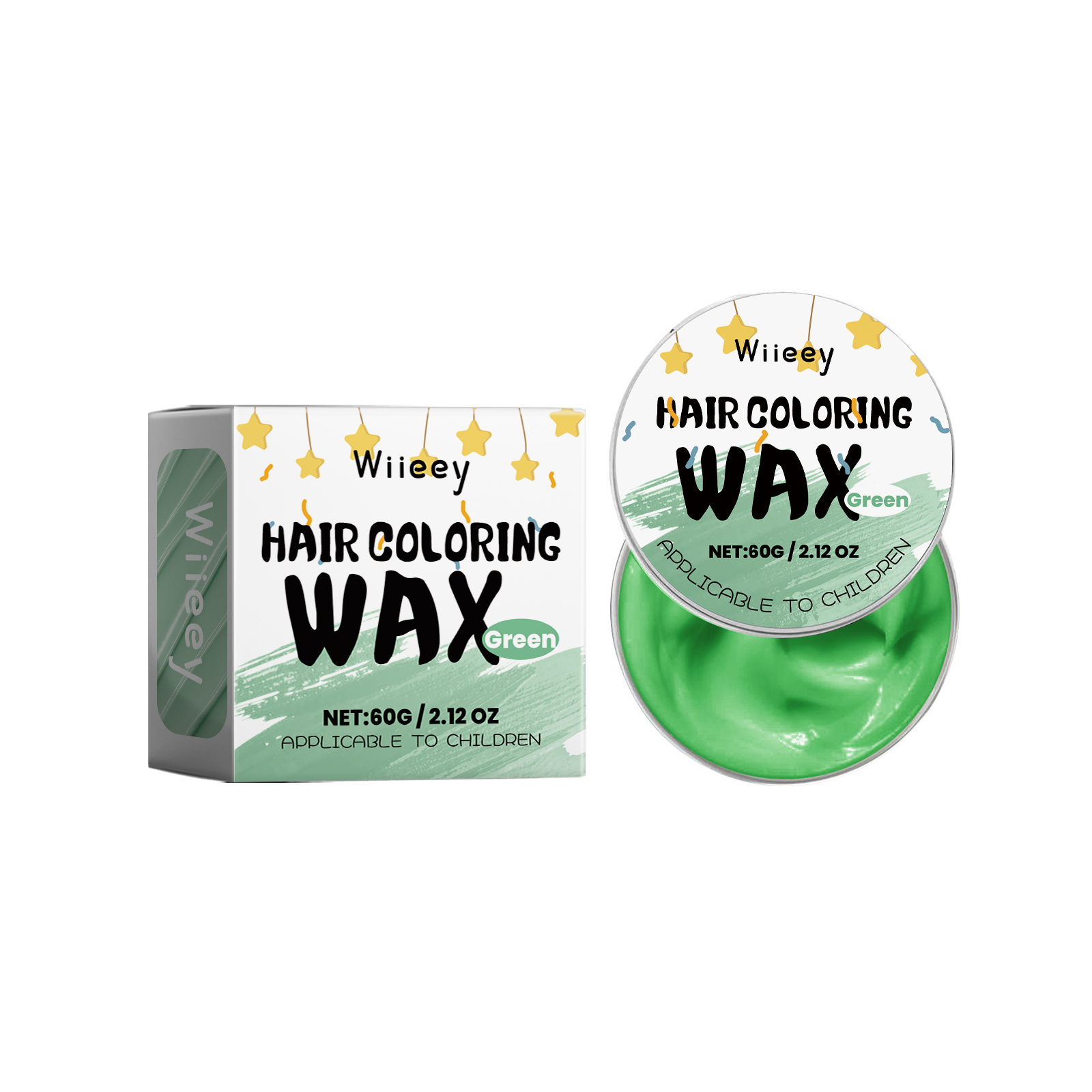 Wiieey Hair Coloring Products essence botanical gentle 60g(蓝色/白色/紫色/绿色/橙色/粉色/黄色/灰色) | Premium Hair Care - Image 4