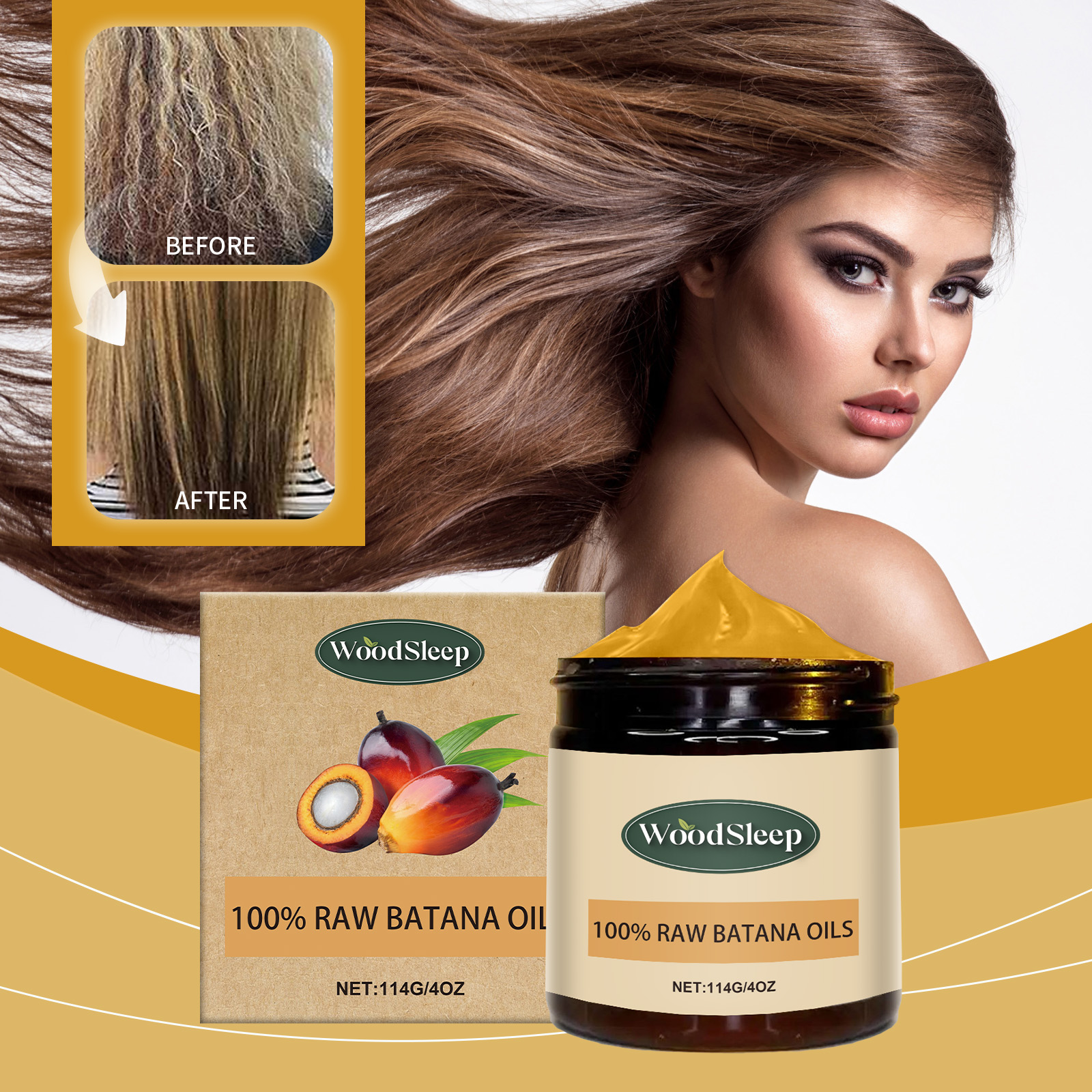 WoodSleep Conditioner hair care hair treatment smooth 114g | Premium Hair Care - Image 2