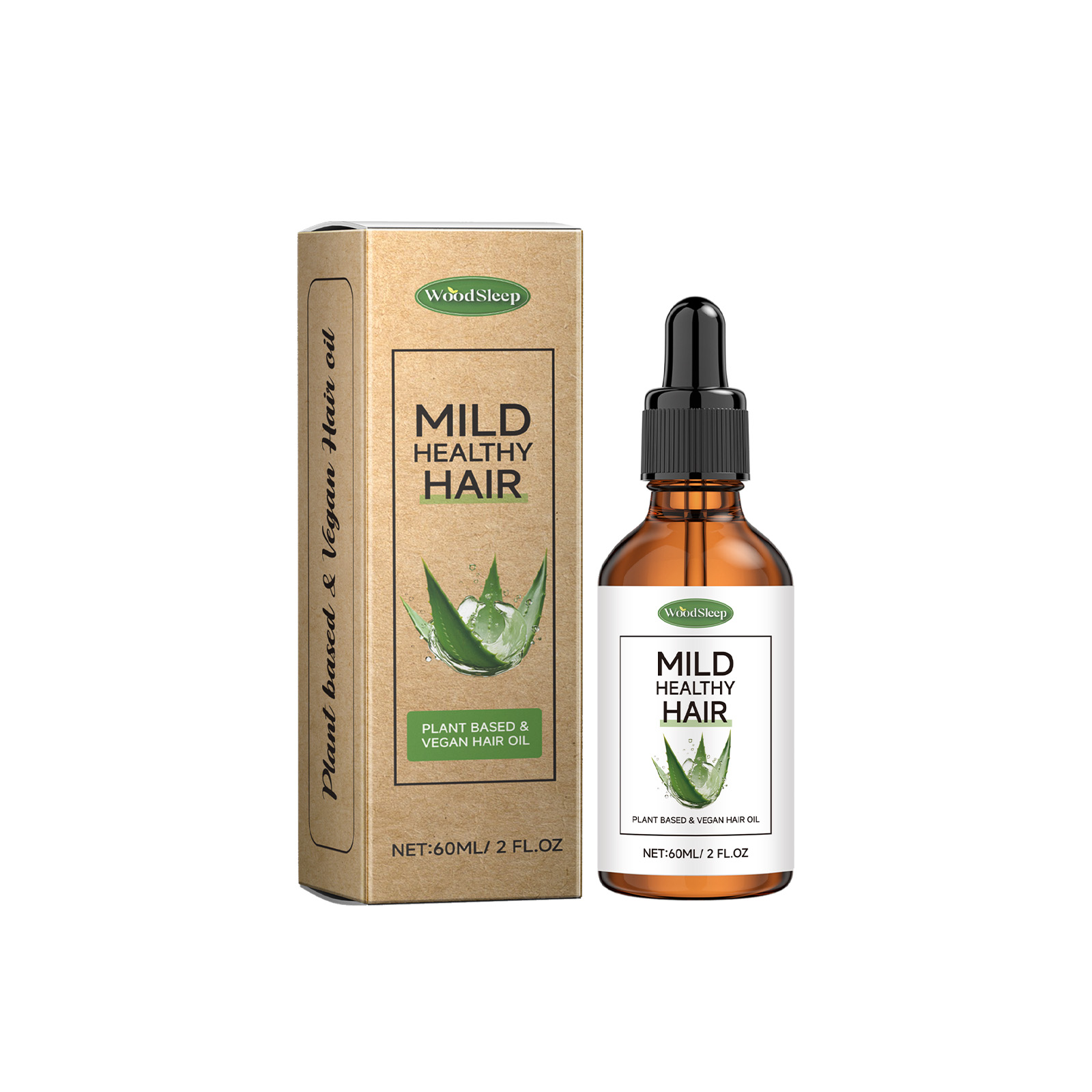 WoodSleep Hair Oils & Treatments hair treatment moisturizing smooth 60ml | Premium Hair Care