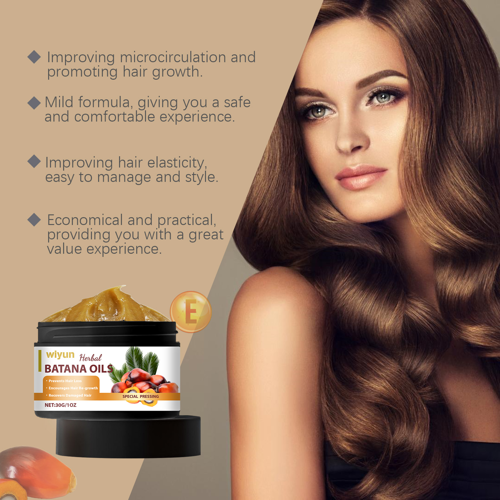 Wiyun Hair Oils & Treatments hair treatment moisturizing smooth 30g | Premium Hair Care - Image 4