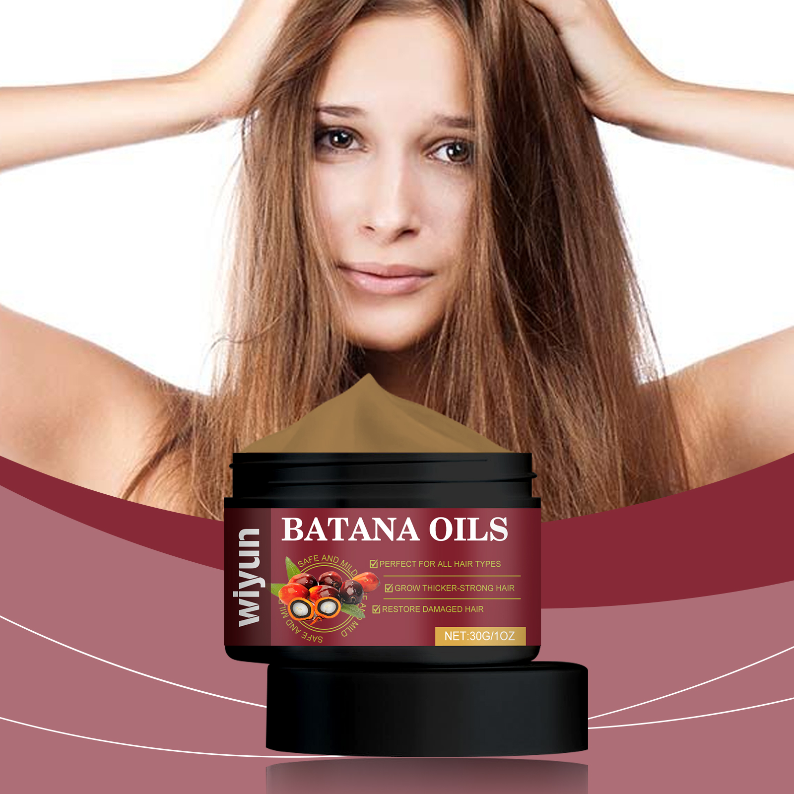 Wiyun Hair Oils & Treatments hair treatment moisturizing hydrating 30g | Premium Hair Care - Image 2
