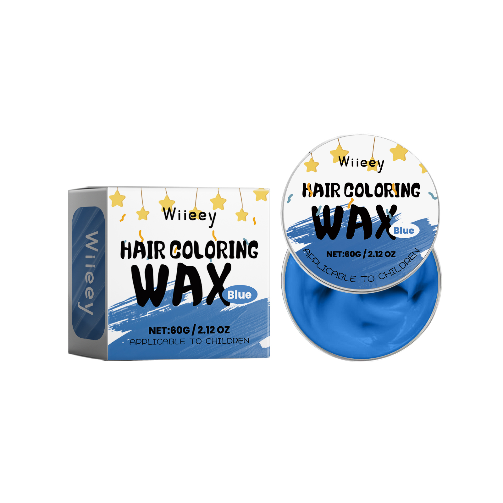 Wiieey Hair Coloring Products essence botanical gentle 60g(蓝色/白色/紫色/绿色/橙色/粉色/黄色/灰色) | Premium Hair Care - Image 14
