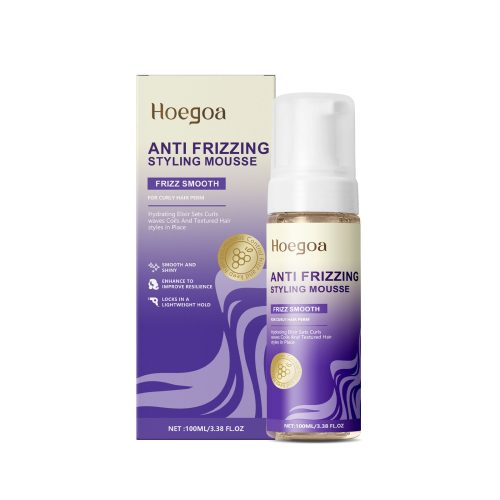 Hoegoa Hair Mousse & Gel styling curl defining volumizing 100ml | Premium Hair Care