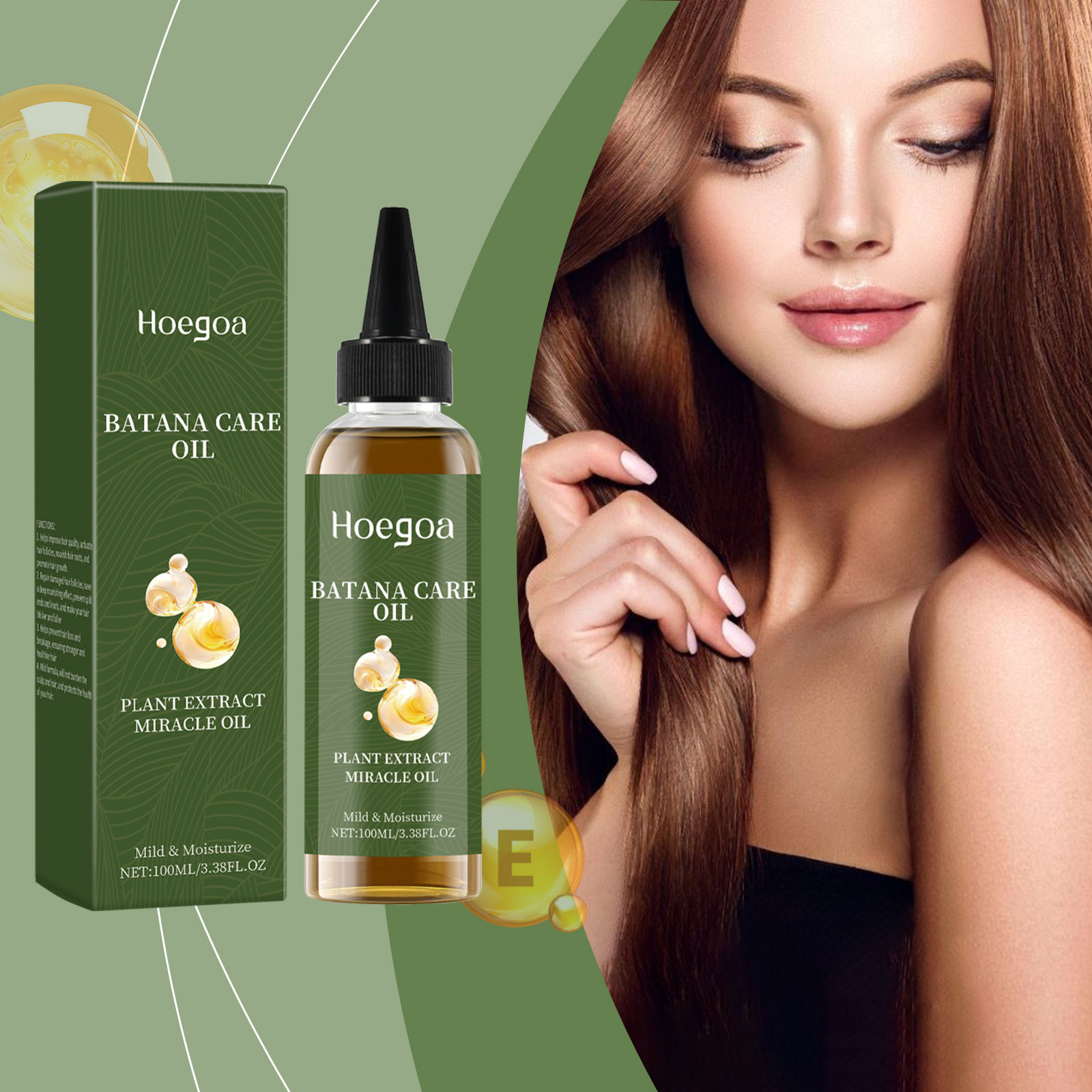 Hoegoa Hair Oils & Treatments hair treatment moisturizing oil 100ml | Premium Hair Care - Image 2