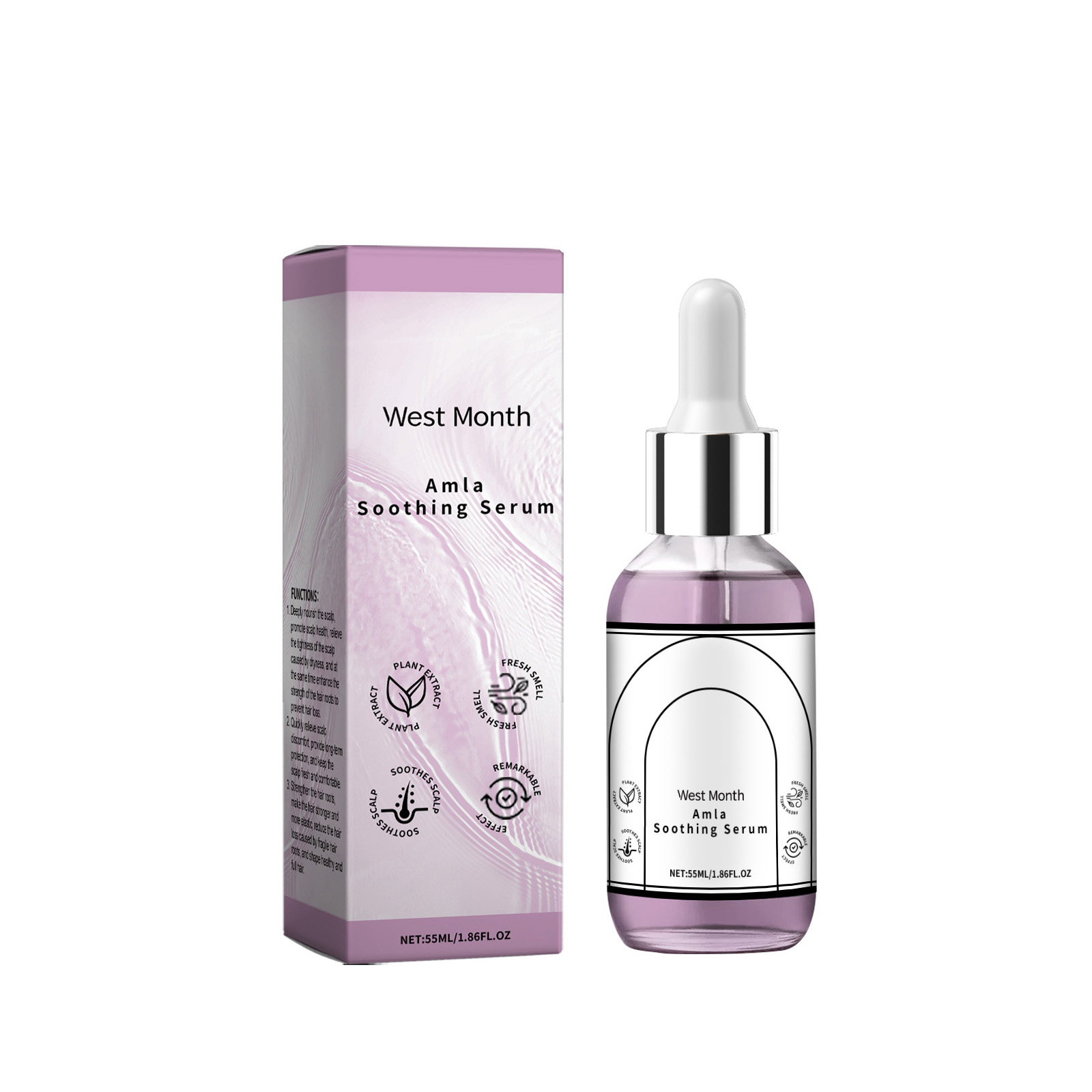 West&Month Hair Serums & Essences hair care essence scalp 55ml | Premium Hair Care