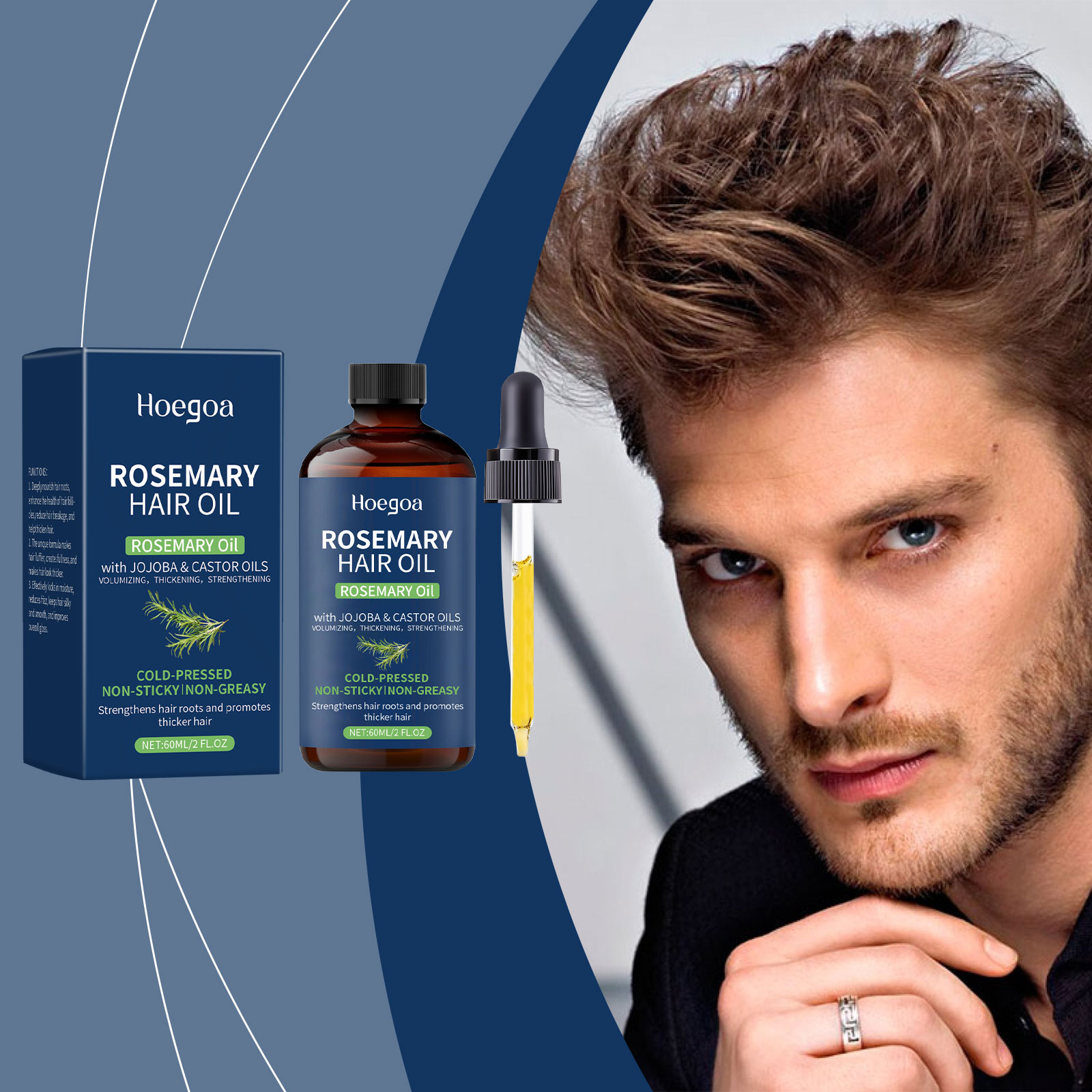 Hoegoa Hair Oils & Treatments hair treatment smooth essence 60ml | Premium Hair Care - Image 2