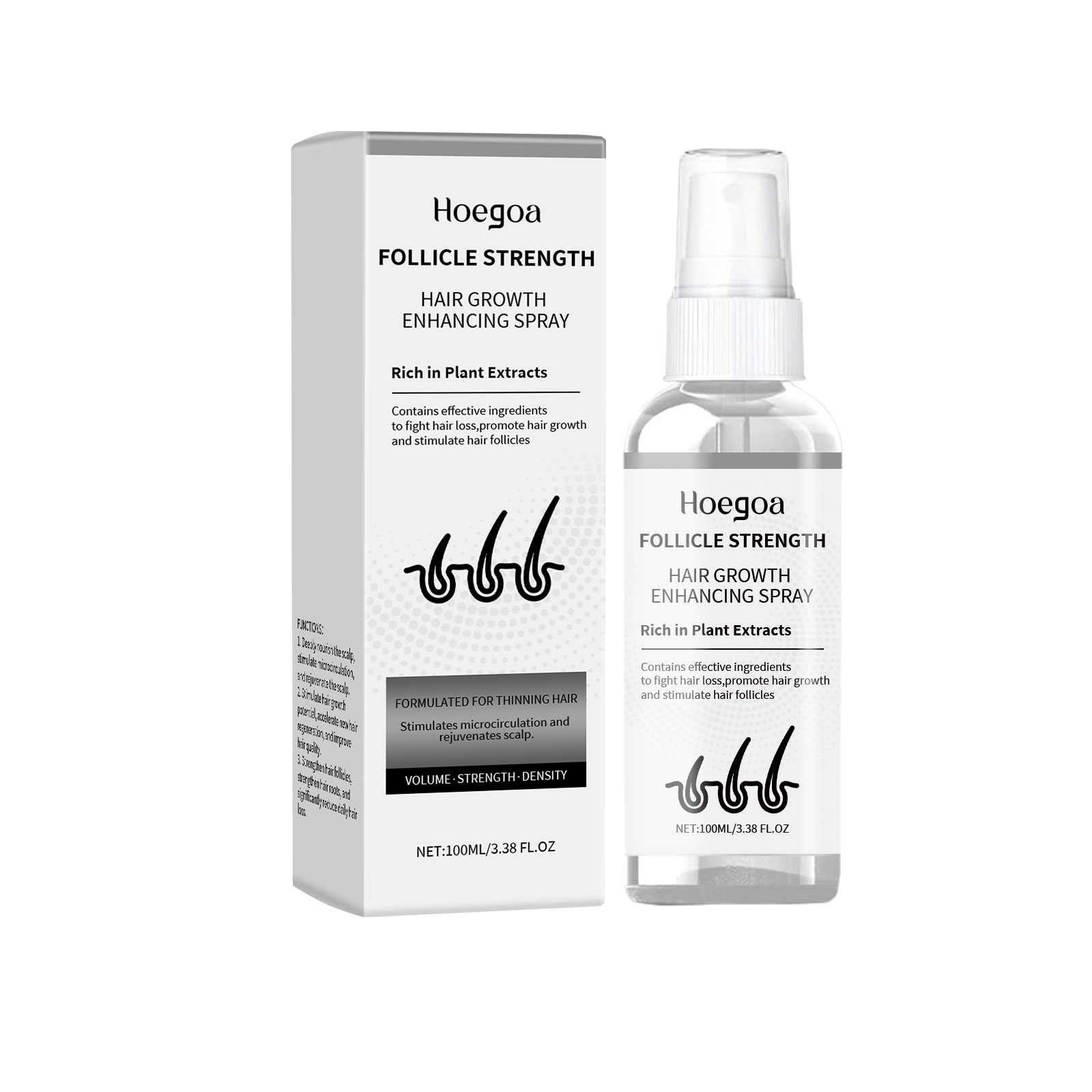 Hoegoa Hair Growth Products hair care hair treatment moisturizing 100ml | Premium Hair Care