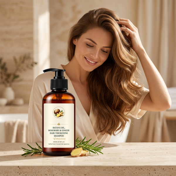 AMZ Batana Oil Shampoo Volumizing 200ml texture and consistency