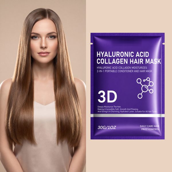 AMZ Hyaluronic Acid Hair Mask Smooth & Silky 30g texture and consistency