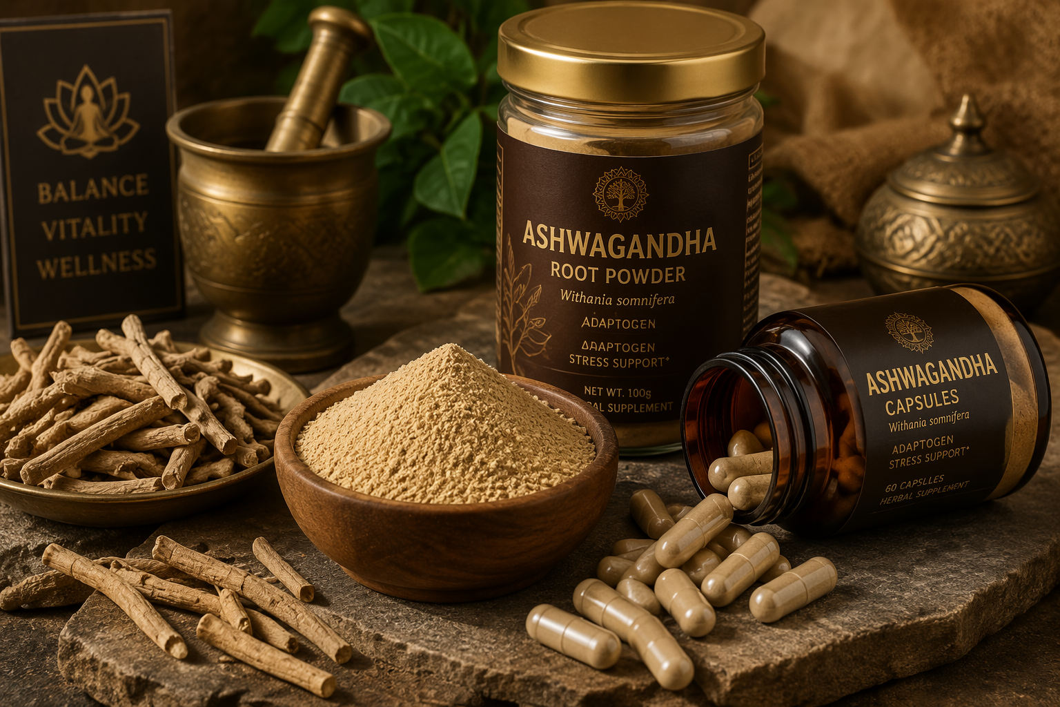 Adaptogenic Hair Supplements: Ashwagandha vs Rhodiola vs Holy Basil