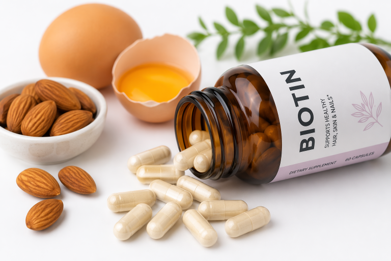 biotin - hair growth related image
