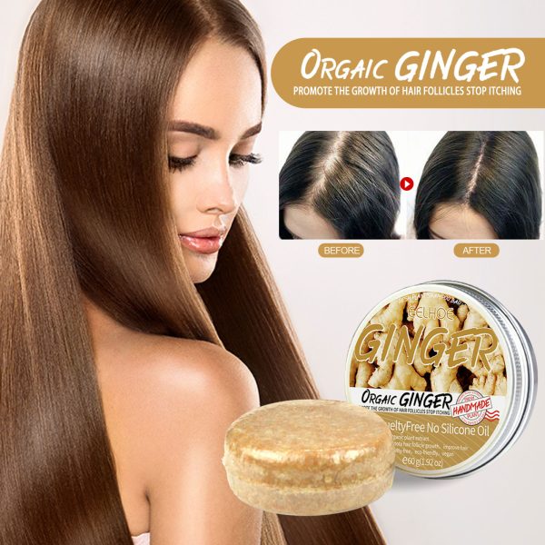 EELHOE Ginger Hair Care Smooth & Silky 60g front view