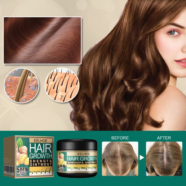 EELHOE Ginger Hair Cream Smooth & Silky 30g packaging and label