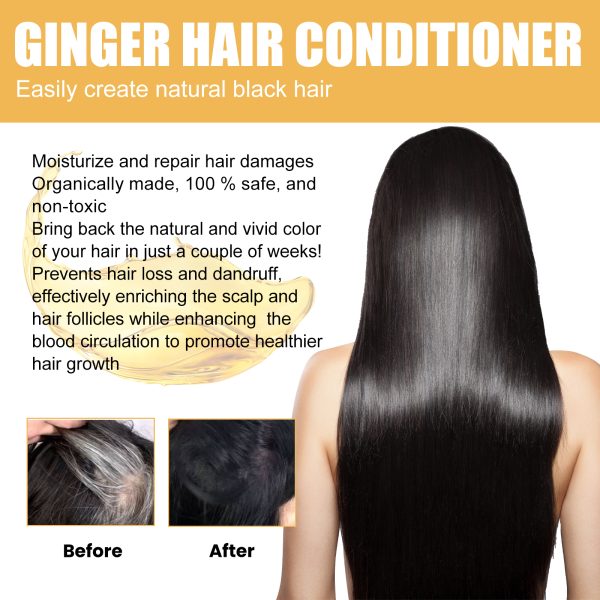 EELHOE Ginger Serum Smooth & Silky 60g packaging and label