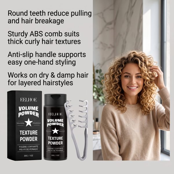 EELHOE Styling Powder Volumizing 1set packaging and label