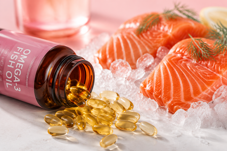 fish oil - hair growth related image
