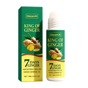 Grape Seed Oil & Ginger Natural Hair Care Treatment | GleamXi 18ml
