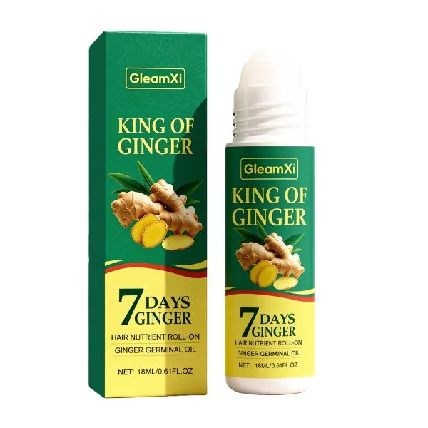 Grape Seed Oil & Ginger Natural Hair Care Treatment | GleamXi 18ml