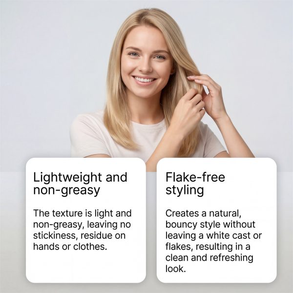 GleamXi Hair Care Product Refresh & Light 30g packaging and label