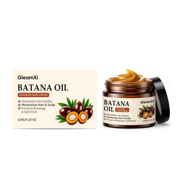 GleamXi Hair Cream Refresh & Light 120g detailed close-up