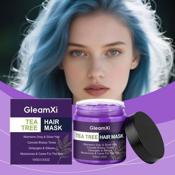 GleamXi Hair Mask Smooth & Silky 100g texture and consistency