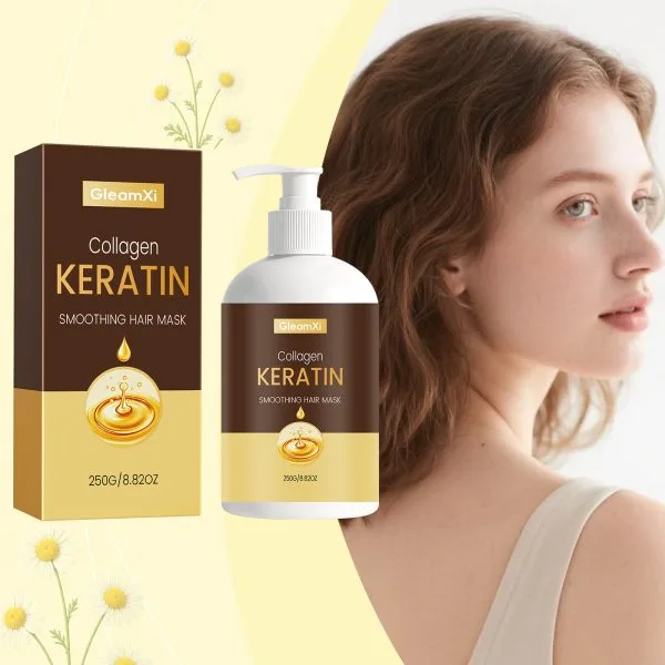 Collagen & Keratin Deep Conditioning Hair Mask | GleamXi 250g