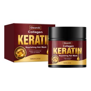 gleamxi-protein-hair-mask-moisturizing-120g GleamXi Protein Hair Mask Moisturizing 120g/盒
