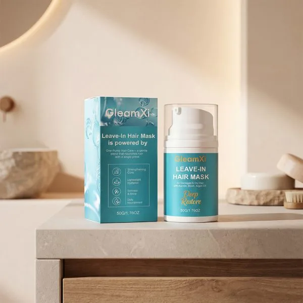 Biotin & Argan Oil Deep Conditioning Hair Mask | GleamXi 50g