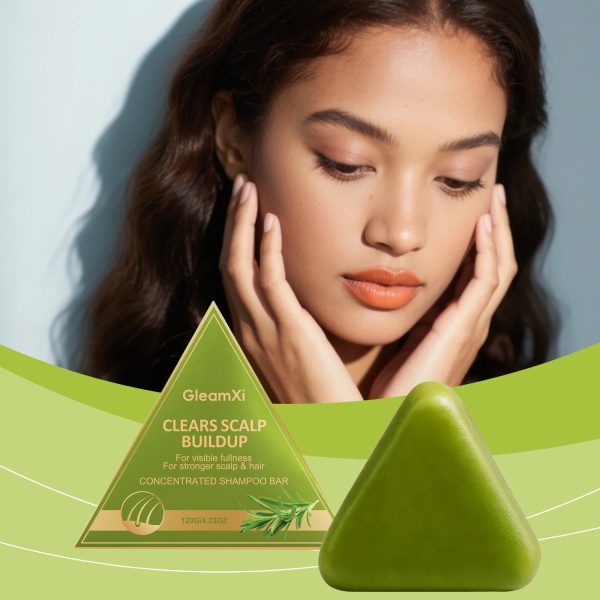 GleamXi Rosemary Hair Care Product Smooth & Silky 120g front view