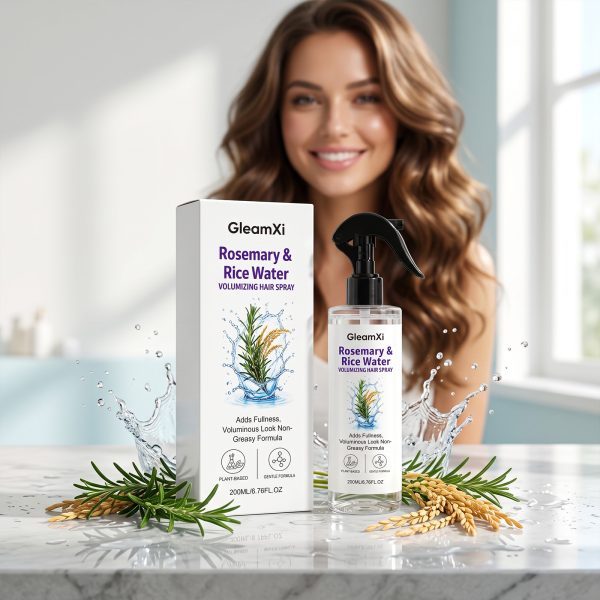 GleamXi Rosemary Spray Volumizing 200ml texture and consistency