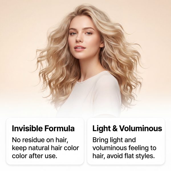 GleamXi Spray Volumizing 120ml packaging and label