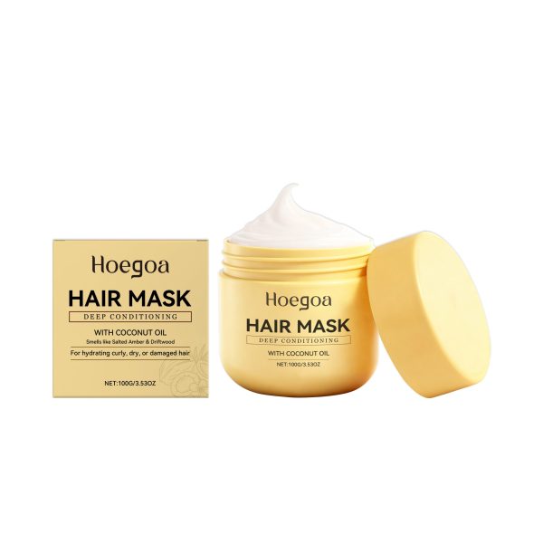 Amber & Sandalwood Deep Conditioning Hair Mask | HOEGOA 100g