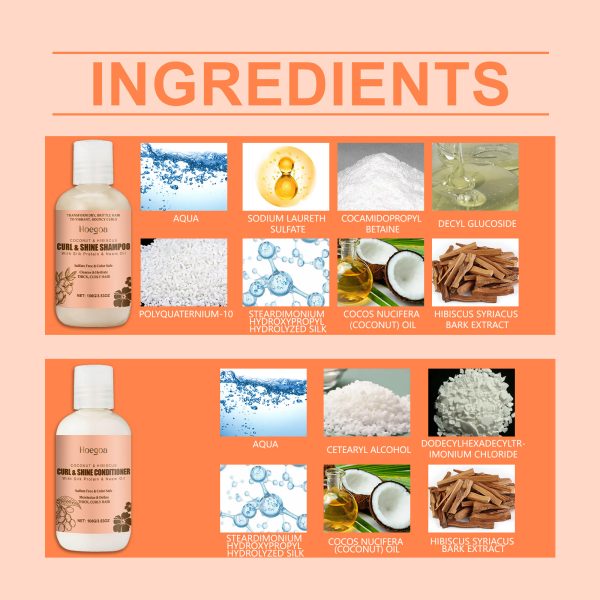 Hoegoa Coconut Shampoo Nourishing 1set - product photo 5