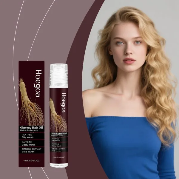 Ginseng & Chamomile Natural Hair Care Treatment | HOEGOA 10ml
