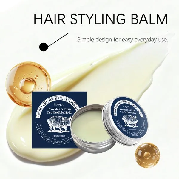 Mineral Oil & Beeswax Hair Styling Treatment | HOEGOA 35g