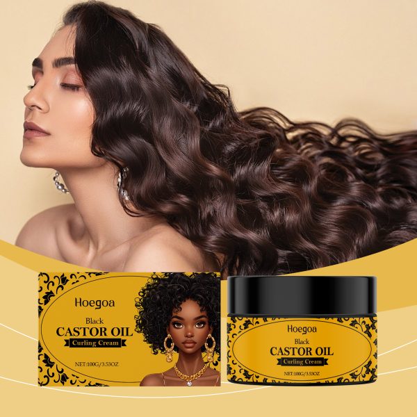 Castor Oil & Argan Oil Hair Styling Treatment | HOEGOA 100g