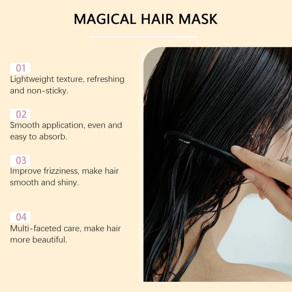Coconut Oil & Panthenol Deep Conditioning Hair Mask | HOEGOA 100g