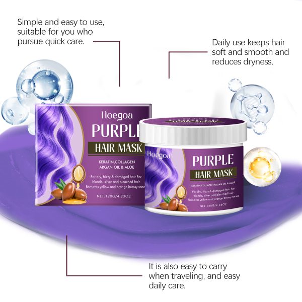 Hoegoa Hair Mask Smooth & Silky 120g - product photo 4