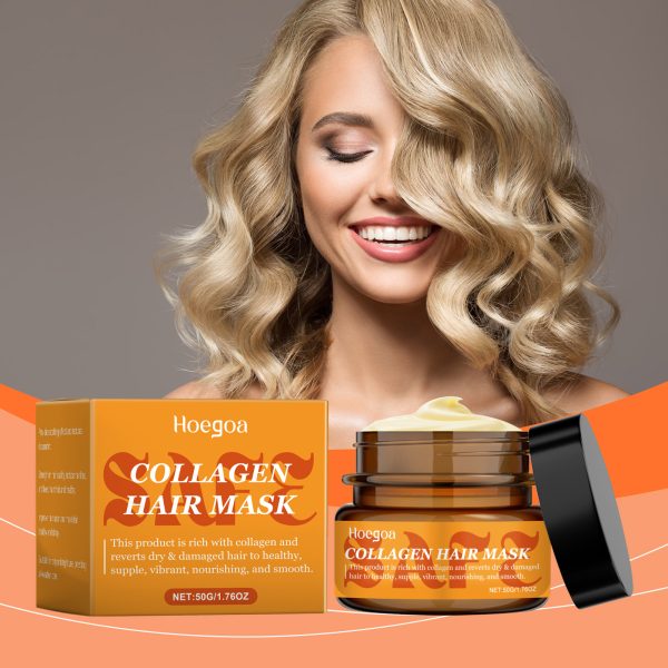 Shea Butter & Argan Oil Deep Conditioning Hair Mask | HOEGOA 50g